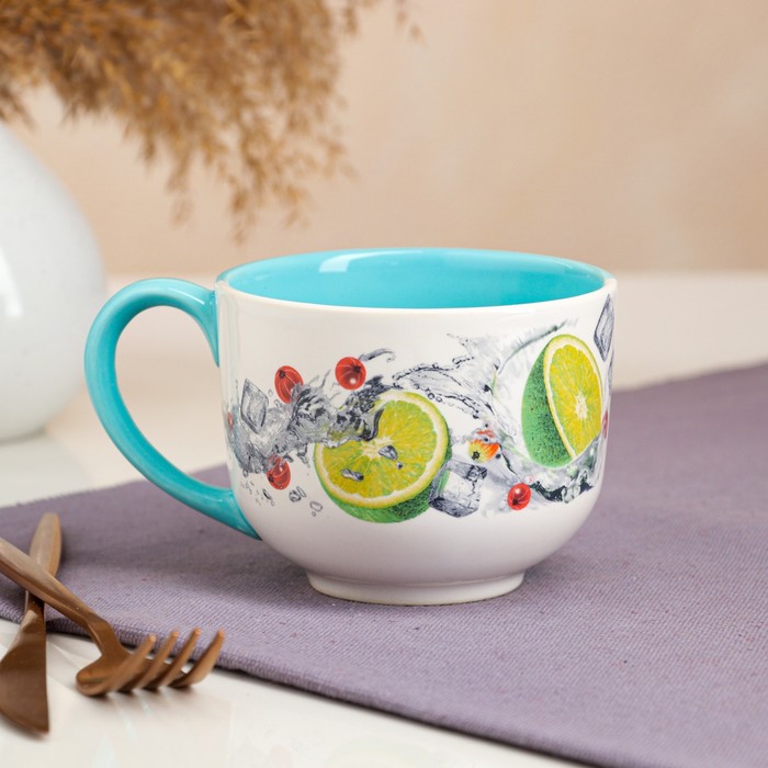 Кружка "Лайм", амазонит, 0,46 л
Кружка "Лайм", амазонит, 0,46 л