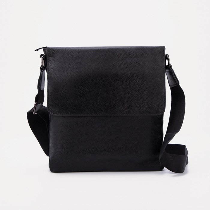 Сумка на молнии, 2 наружных кармана, цвет чёрный
Сумка на молнии, 2 наружных кармана, цвет чёрный