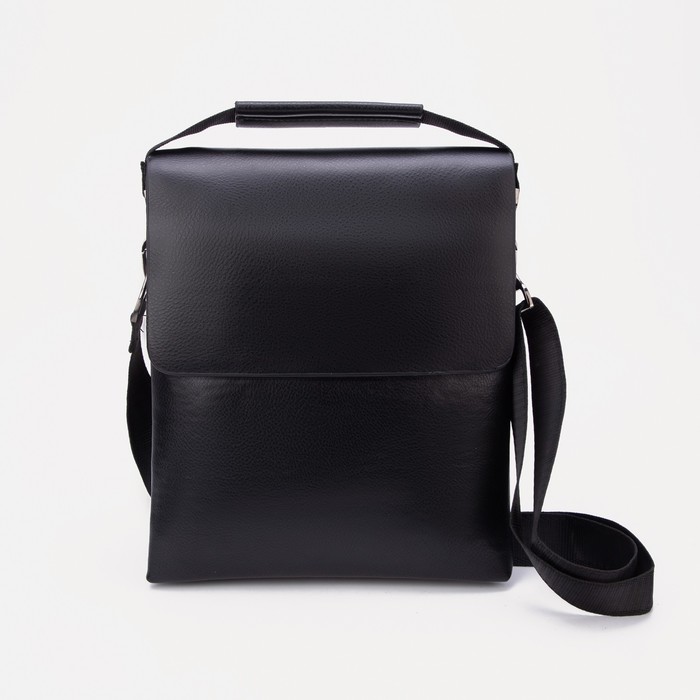 Сумка, 2 отдела на молнии, 2 наружных кармана, цвет чёрный
Сумка, 2 отдела на молнии, 2 наружных кармана, цвет чёрный