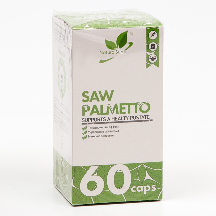 Saw Palmetto комплексная добавка, 60 капсул
Saw Palmetto комплексная добавка, 60 капсул