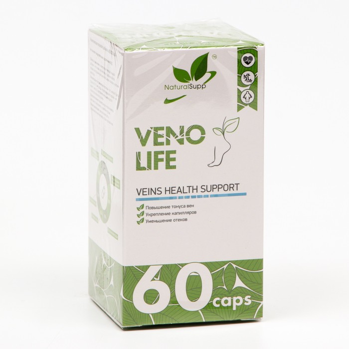 Комплекс Венолайф, 60 капсул
Комплекс Венолайф, 60 капсул