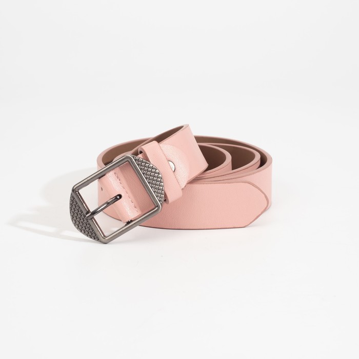 Ремень, ширина 3 см, винт, пряжка металл, цвет розовый
Ремень, ширина 3 см, винт, пряжка металл, цвет розовый
