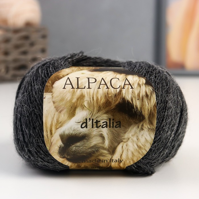 Пряжа "Alpaca D'Italia" 50% альпака, 50% нейлон 300м/50гр (5489 маренго)
Пряжа "Alpaca D'Italia" 50% альпака, 50% нейлон 300м/50гр (5489 маренго)