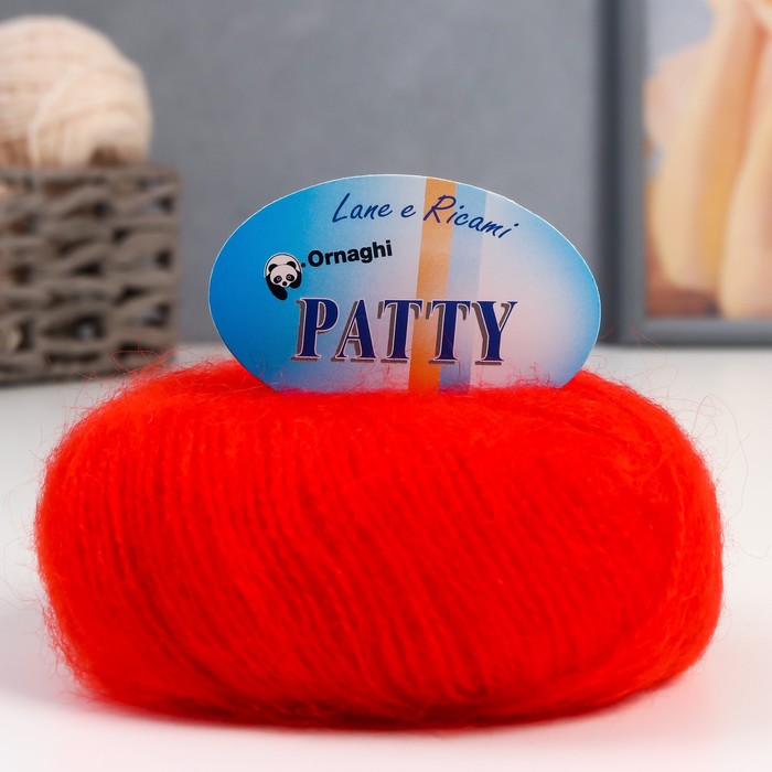 Пряжа "Patty" 50% мохер,50% акрил 100м/25гр (23 алый)
Пряжа "Patty" 50% мохер,50% акрил 100м/25гр (23 алый)