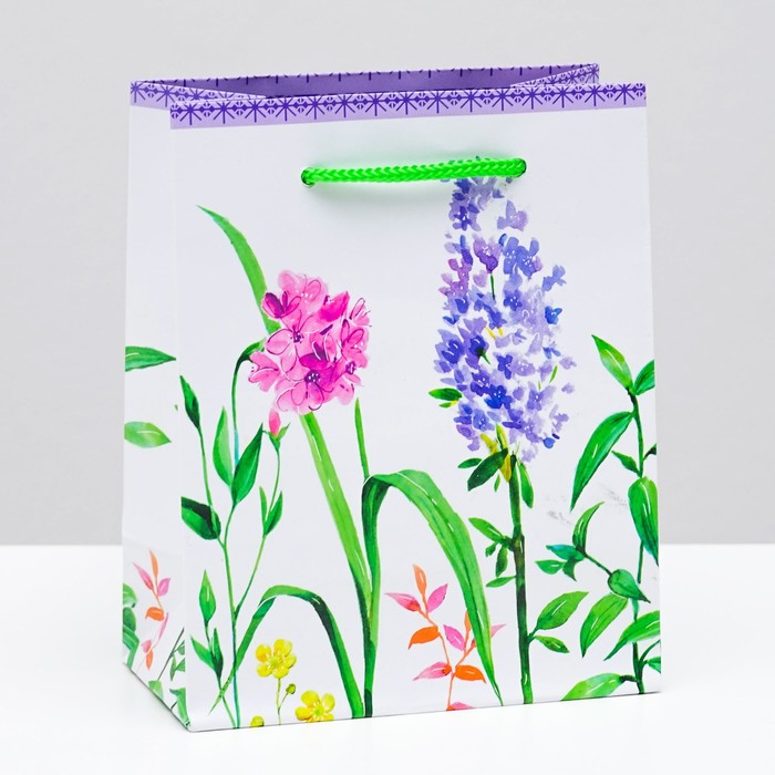 Пакет подарочный "Лаванда" 11,5 х 14,5 х 6,5 см 
Пакет подарочный "Лаванда" 11,5 х 14,5 х 6,5 см