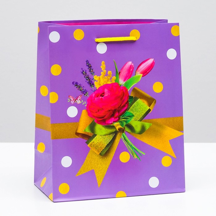 Пакет подарочный «Весенний» 18 х 22,3 х 10 см
Пакет подарочный «Весенний» 18 х 22,3 х 10 см