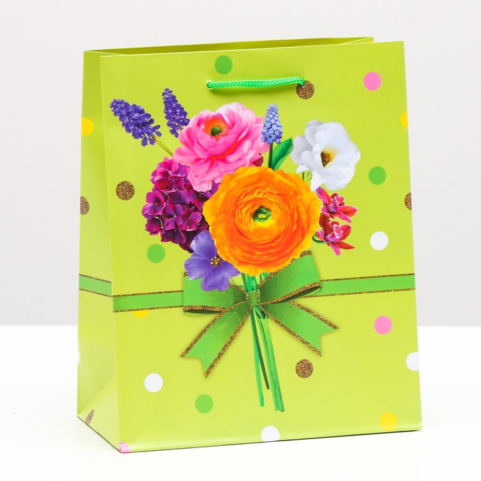 Пакет подарочный «Радости весны», 18 х 22,3 х 10 см
Пакет подарочный «Радости весны», 18 х 22,3 х 10 см