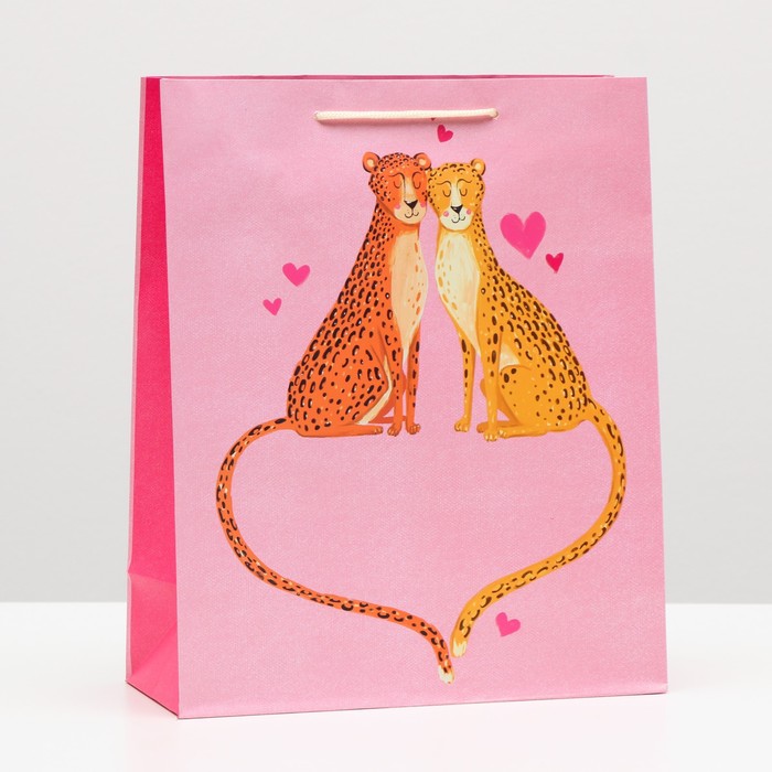 Пакет подарочный "Любовь тигрят" 26 х 32 х 12 см
Пакет подарочный "Любовь тигрят" 26 х 32 х 12 см