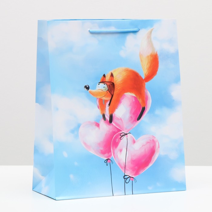 Пакет подарочный "Влюбленная лиса" 26 х 32 х 12 см
Пакет подарочный "Влюбленная лиса" 26 х 32 х 12 см