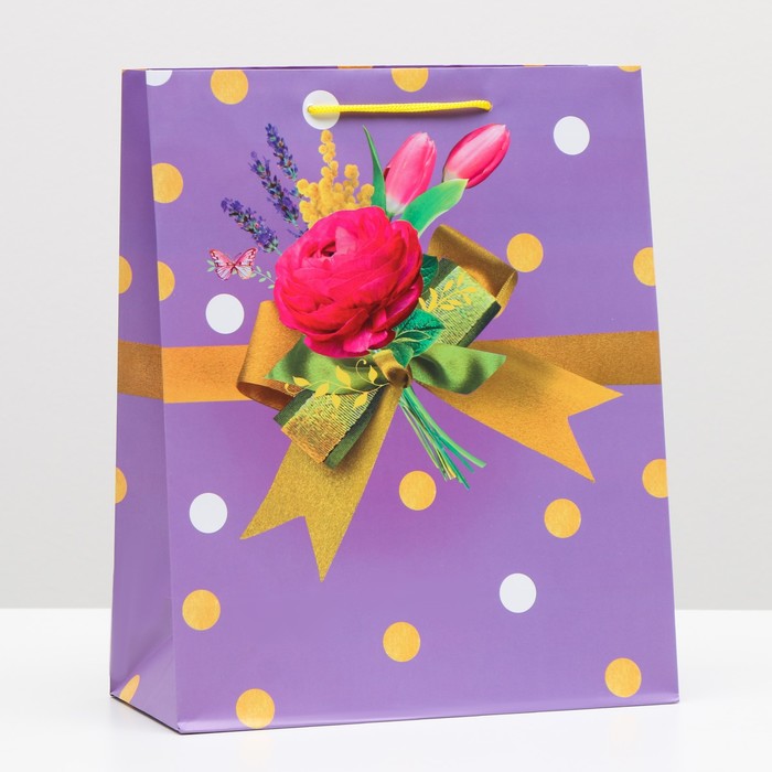 Пакет подарочный "Весенний" 26 х 32 х 12 см
Пакет подарочный "Весенний" 26 х 32 х 12 см