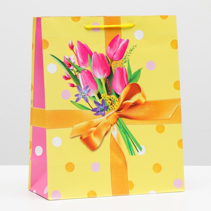 Пакет подарочный "С любовью" 26 х 32 х 12 см 
Пакет подарочный "С любовью" 26 х 32 х 12 см