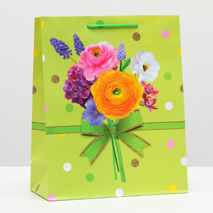 Пакет подарочный "Радости весны", 26 х 32 х 12 см
Пакет подарочный "Радости весны", 26 х 32 х 12 см