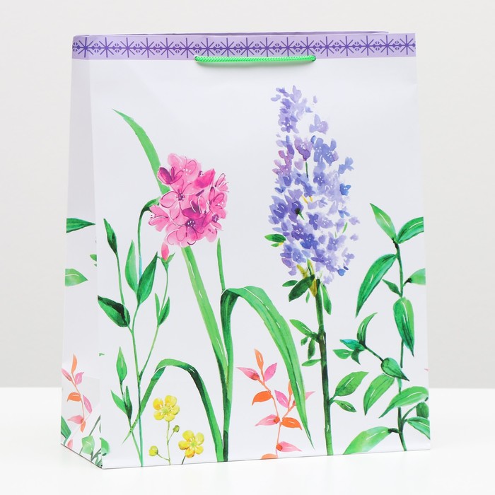 Пакет подарочный "Лаванда" 26 х 32 х 12 см
Пакет подарочный "Лаванда" 26 х 32 х 12 см