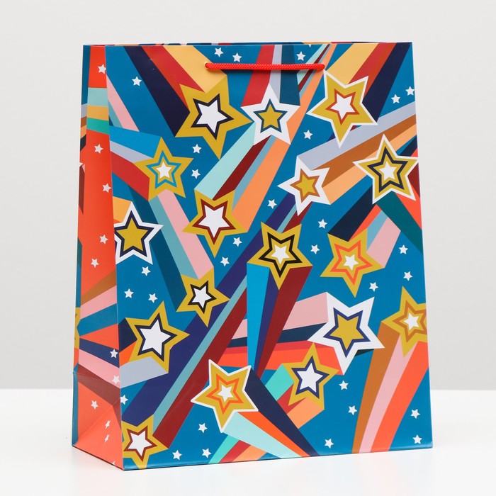 Пакет подарочный "Звезда" 26 х 32 х 12 см
Пакет подарочный "Звезда" 26 х 32 х 12 см