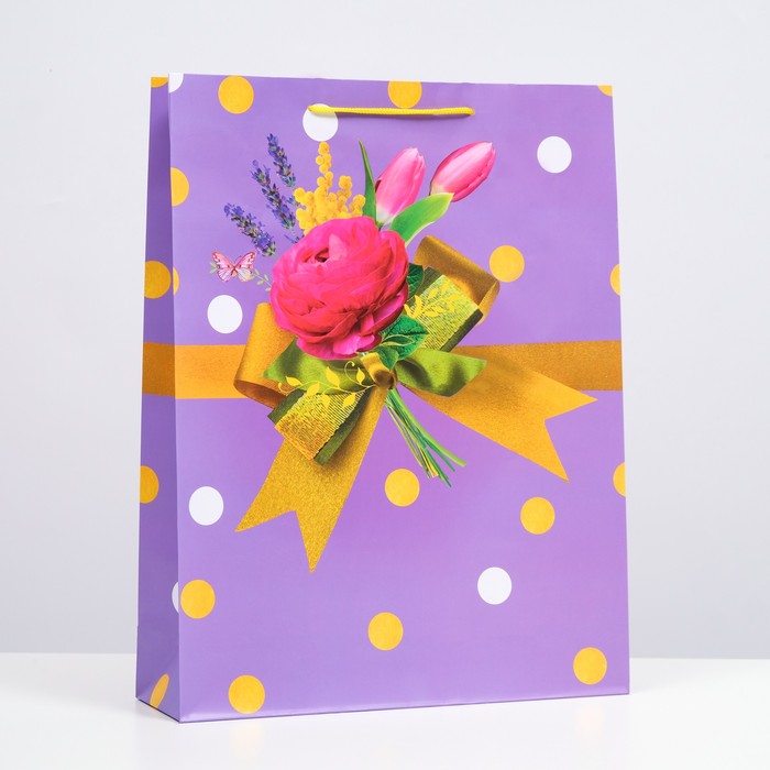 Пакет подарочный "Весенний" 33 х 42,5 х 10 см
Пакет подарочный "Весенний" 33 х 42,5 х 10 см