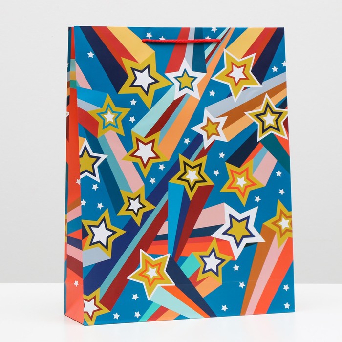 Пакет подарочный "Звезда", 33 х 42,5 х 10 см
Пакет подарочный "Звезда", 33 х 42,5 х 10 см