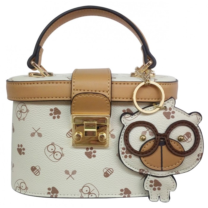 Саквояж, отдел на замке, цвет белый 19х12х8,5см
Саквояж, отдел на замке, цвет белый 19х12х8,5см