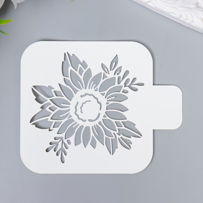 Трафарет "Цветок" 9х9 см
Трафарет "Цветок" 9х9 см