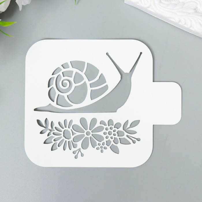 Трафарет "Улитка" 9х9 см
Трафарет "Улитка" 9х9 см