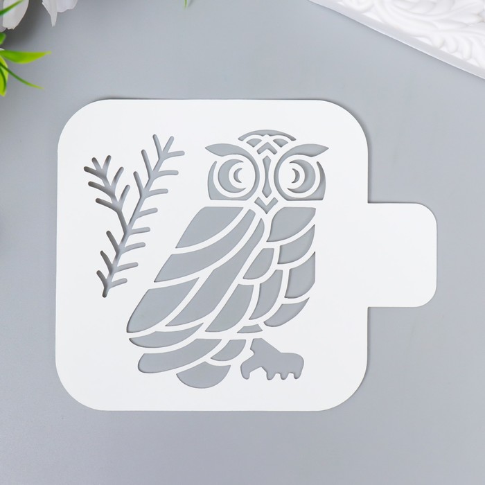 Трафарет "Сова" 9х9 см
Трафарет "Сова" 9х9 см