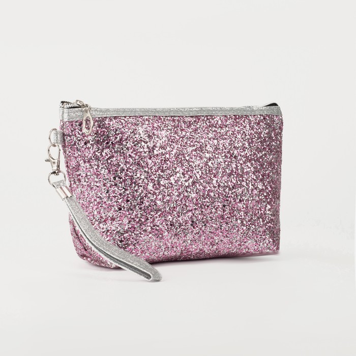 Косметичка на молнии, цвет розовый
Косметичка на молнии, цвет розовый