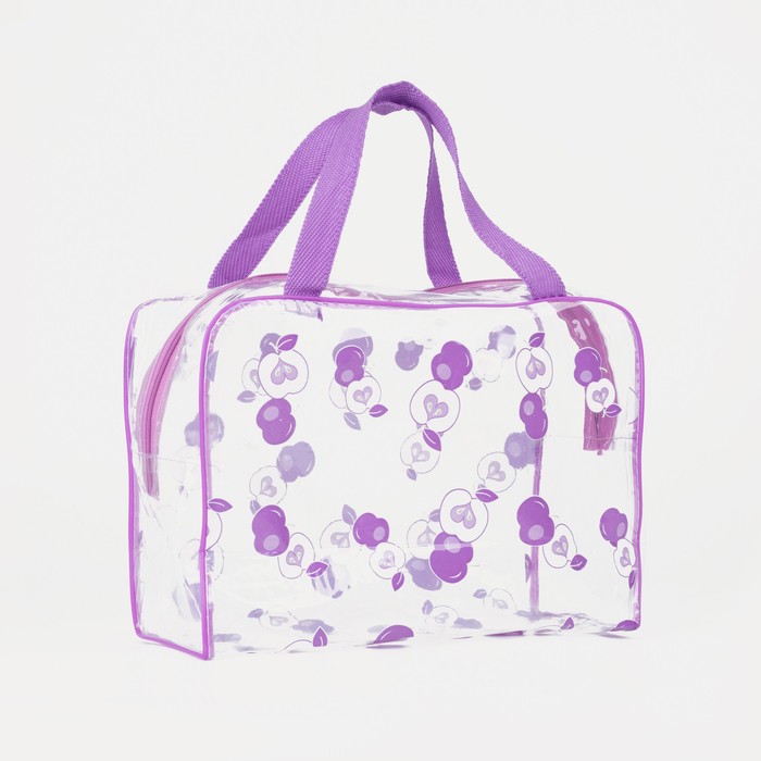 Косметичка на молнии, цвет фиолетовый
Косметичка на молнии, цвет фиолетовый