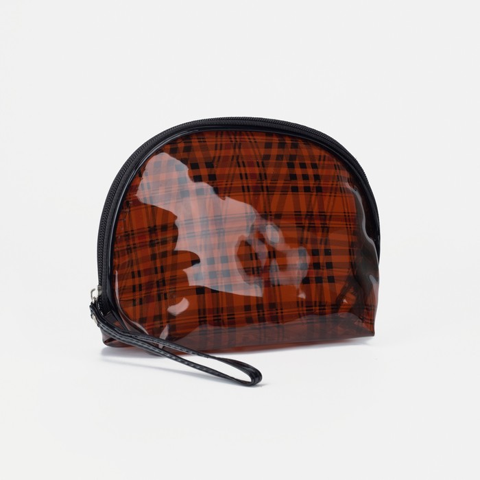 Косметичка на молнии, цвет коричневый
Косметичка на молнии, цвет коричневый