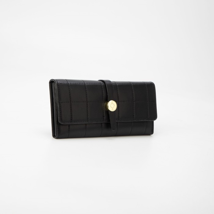 Кошелёк на кнопке, цвет черный
Кошелёк на кнопке, цвет черный