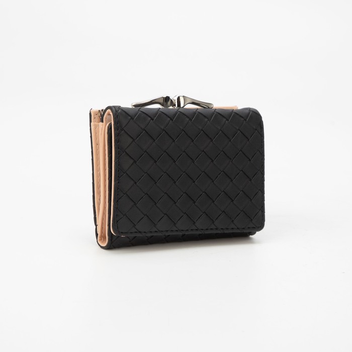 Кошелёк на кнопке, цвет черный
Кошелёк на кнопке, цвет черный