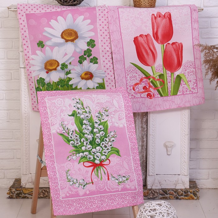 Набор полотенец в коробке Букетики 45х60 см, 3 шт, розовый, вафля, 170 гр/м2, хлопок 100%
Набор полотенец в коробке Букетики 45х60 см, 3 шт, розовый, вафля, 170 гр/м2, хлопок 100%