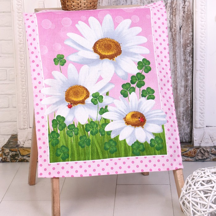 Полотенце кухонное "Букетики розовый"45х60 см, 170 гр/м, вафля, 100% хлопок, рис 2 (в пакете
Полотенце кухонное "Букетики розовый"45х60 см, 170 гр/м, вафля, 100% хлопок, рис 2 (в пакете