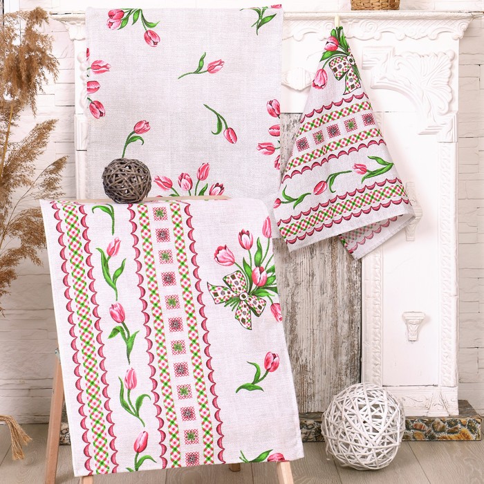 Полотенце 45х60 см, Тюльпан, рогожка, 170 гр/м2, хлопок 100%
Полотенце 45х60 см, Тюльпан, рогожка, 170 гр/м2, хлопок 100%