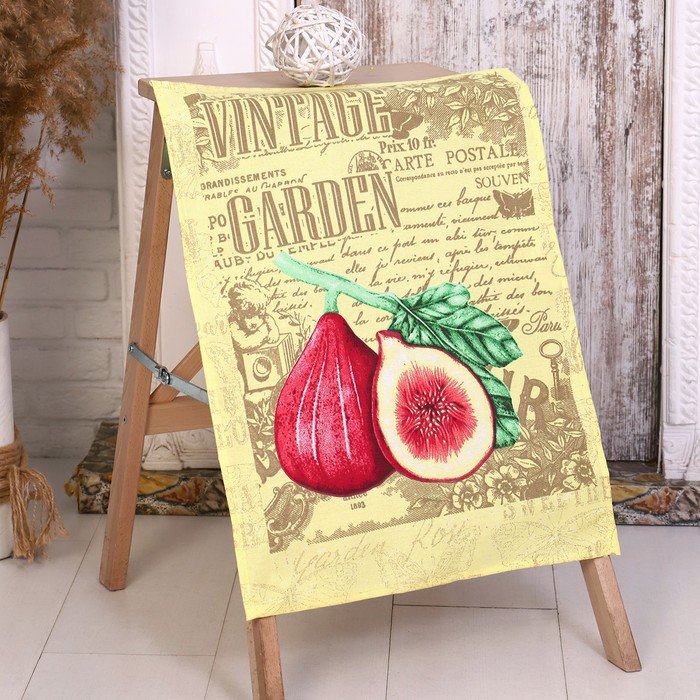 Полотенце кухонное "Три Фрукта"45х60 см, 160 гр/м, вафля, 100% хлопок, рис 1 (в пакете)
Полотенце кухонное "Три Фрукта"45х60 см, 160 гр/м, вафля, 100% хлопок, рис 1 (в пакете)