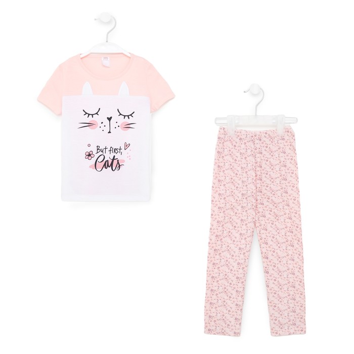 Комплект для девочки, цвет белый/розовый, рост 98
Комплект для девочки, цвет белый/розовый, рост 98