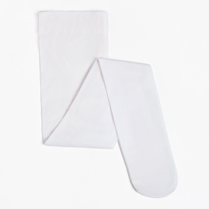 Колготки детские 40 den, цвет белый, размер 134-140 см
Колготки детские 40 den, цвет белый, размер 134-140 см