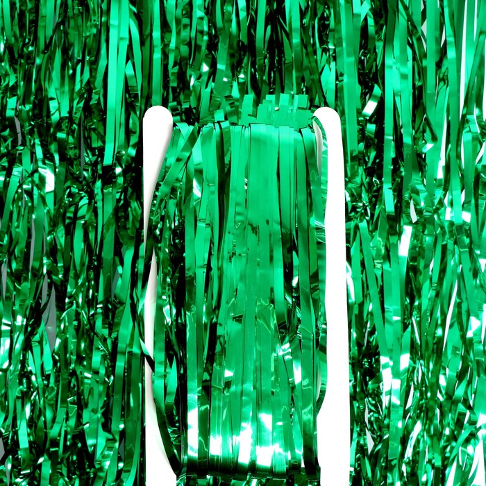 Занавес «Дождик зелёный», ширина 1 м, длина 2 м
Занавес «Дождик зелёный», ширина 1 м, длина 2 м