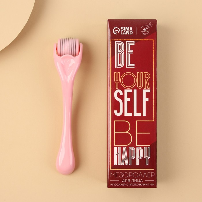 Мезороллер «Be happy» 1 мм 540 игл
Мезороллер «Be happy» 1 мм 540 игл