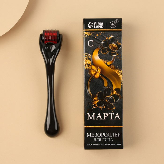 Мезороллер «С 8 марта» 1 мм 540 игл
Мезороллер «С 8 марта» 1 мм 540 игл