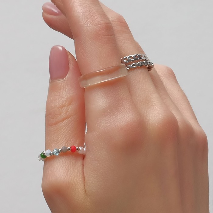 Кольцо набор 4 штуки "Джипси", стиль, цветной в серебре, размер 16-17
Кольцо набор 4 штуки "Джипси", стиль, цветной в серебре, размер 16-17