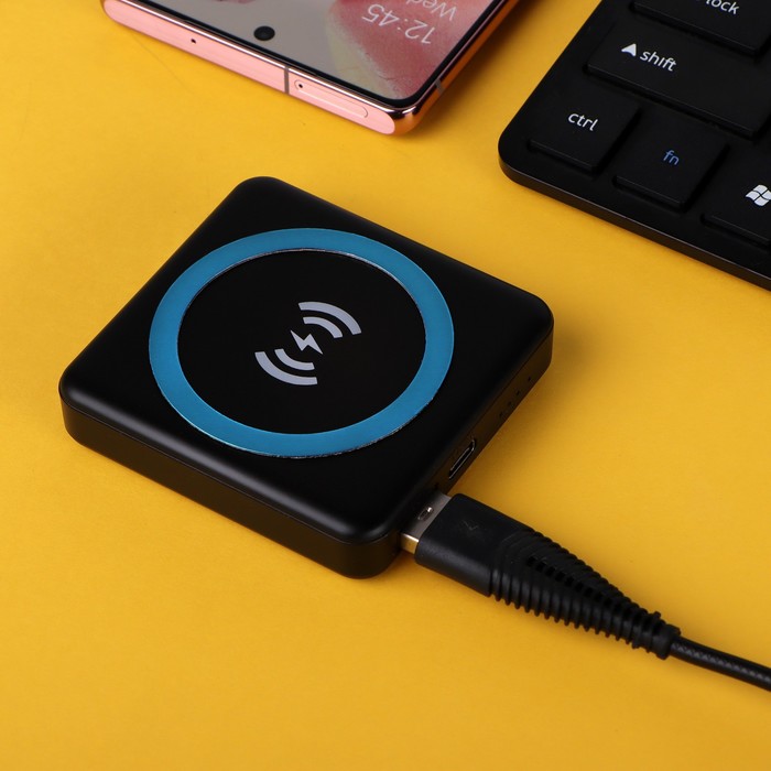 Внешний аккумулятор PB-32, 5000 мАч, с поддержкой MagSafe, магнитное кольцо, черный
Внешний аккумулятор PB-32, 5000 мАч, с поддержкой MagSafe, магнитное кольцо, черный