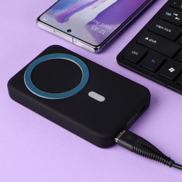 Внешний аккумулятор PB-34, 10000 мАч, 20 Вт, с поддержкой MagSafe, быстрая зарядка, черный
Внешний аккумулятор PB-34, 10000 мАч, 20 Вт, с поддержкой MagSafe, быстрая зарядка, черный