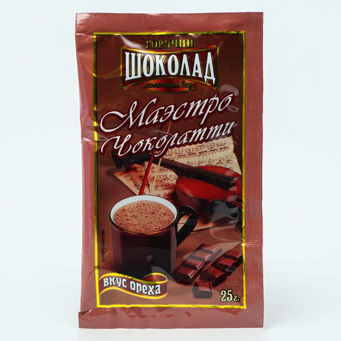 Горячий шоколад "Орех", 25 г
Горячий шоколад "Орех", 25 г