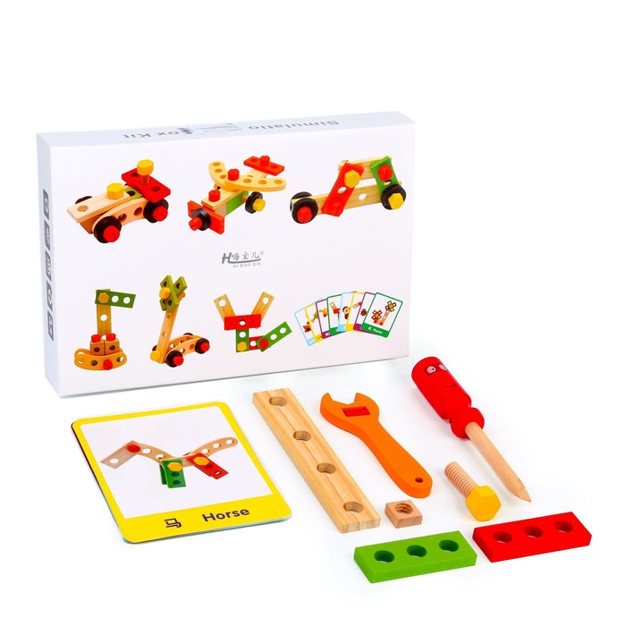 Деревянный конструктор «Сделай сам»
Деревянный конструктор «Сделай сам»