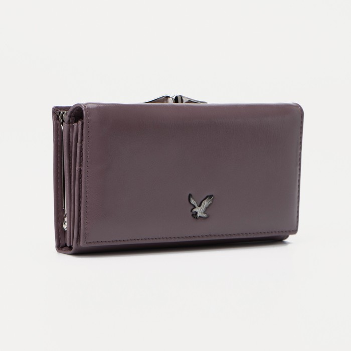Кошелёк на магнитах, цвет сиреневый
Кошелёк на магнитах, цвет сиреневый