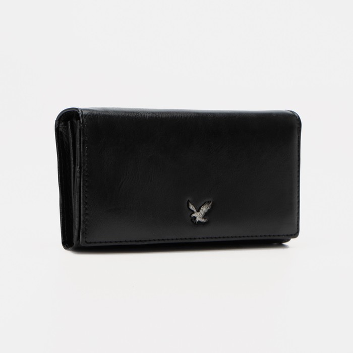 Кошелёк на магнитах, цвет чёрный
Кошелёк на магнитах, цвет чёрный