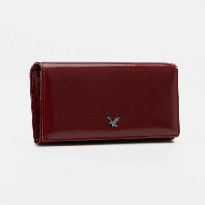 Кошелёк, 5 отделов, на магнитах, цвет бордовый
Кошелёк, 5 отделов, на магнитах, цвет бордовый