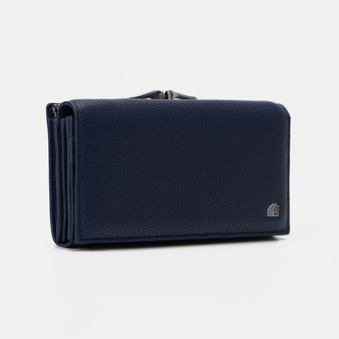 Кошелёк на магнитах, цвет синий
Кошелёк на магнитах, цвет синий