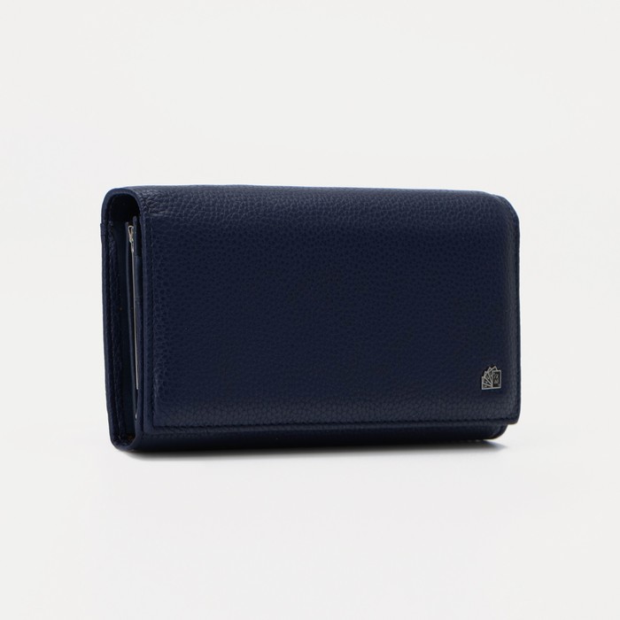 Кошелёк на магнитах, цвет синий
Кошелёк на магнитах, цвет синий