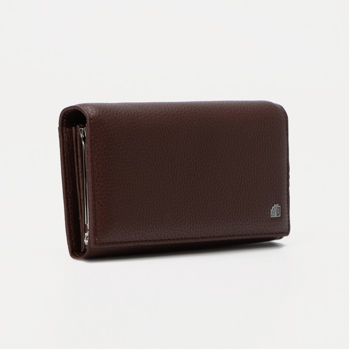 Кошелёк на магнитах, цвет коричневый
Кошелёк на магнитах, цвет коричневый