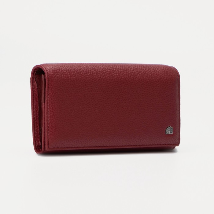 Кошелёк, 3 отдела, на магнитах, цвет бордовый
Кошелёк, 3 отдела, на магнитах, цвет бордовый